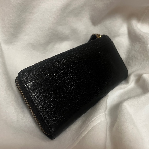 Rare white bow on black Kate Spade wallet - Picture 6 of 9